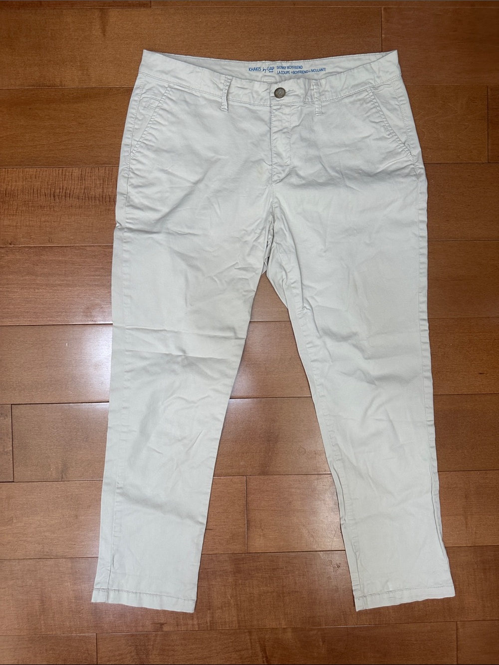 Light Cream Khakis by Gap